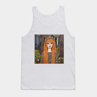 Toyah as a fairy in the woods Tank Top